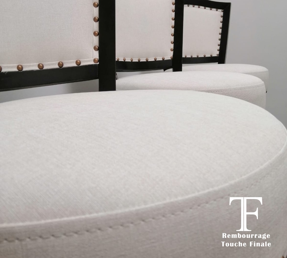 Luxury Canadian Sofa by Rembourrage - Handcrafted Upholstery